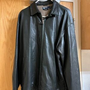 Men’s large Polo Ralph Lauren leather jacket